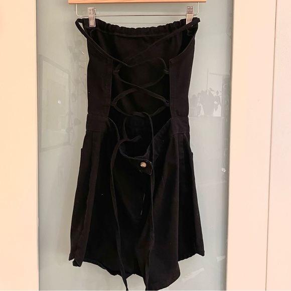 BDG Denim Tie Back Romper - Picture 4 of 4